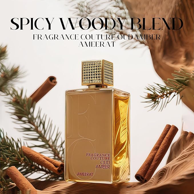 A CENTER Men's Cologne Gift Set 4 Pack Oud Amber Seris - 3.4 Fl Oz Each | Vanilla Bourbon, Leather & Amber Floral Fragrance | Luxury Eau de Toilette