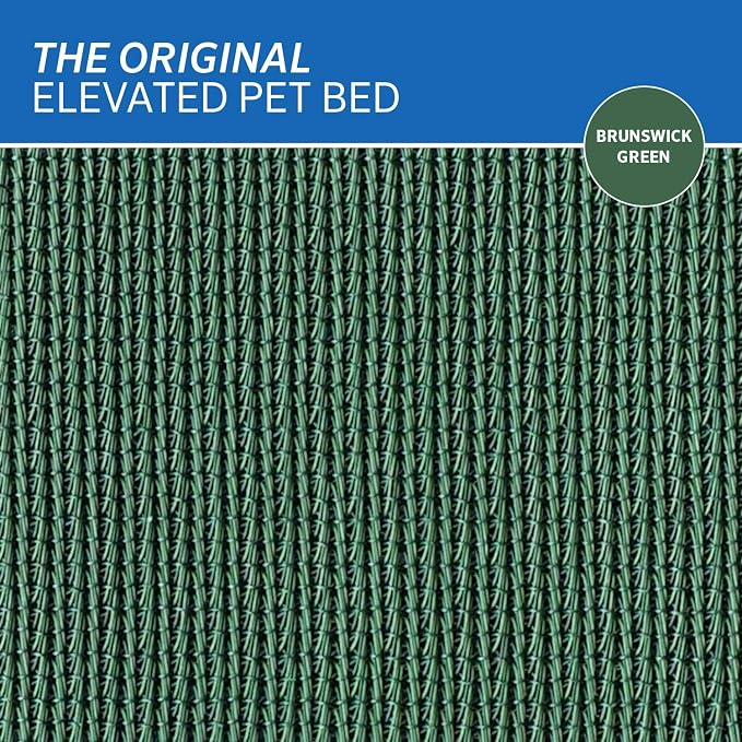 Original Pet Bed Replacement Cover - Brunswick Green - Small (35" x 22")