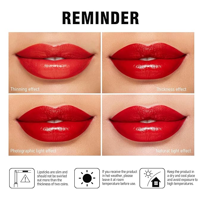 MAKI YIKA Moisture Light Brown Lipstick for Women Hydrate Lip Gloss for Dry Cracked Lips Weightless Glossy Lip Color Juicy Finish,MA050 Milk Brown