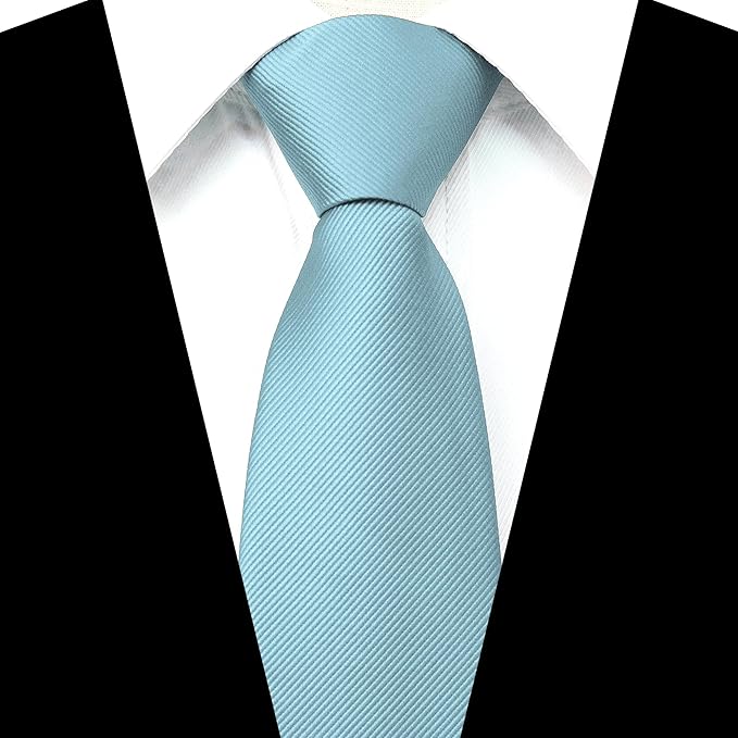 JEMYGINS 3.15“Solid Color Pre-tied Adjustable Necktie for Business and Wedding
