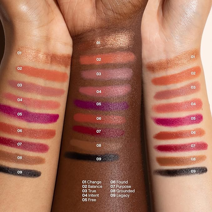 Live Tinted Huestick Multistick: Eye, Lip, & Cheek All In One Makeup stick with Hyaluronic Acid, Squalane, Twistable Crayon Design, Vegan Formula, Made for a Creamy Blendable Feel, Grounded 3g / 0.1oz