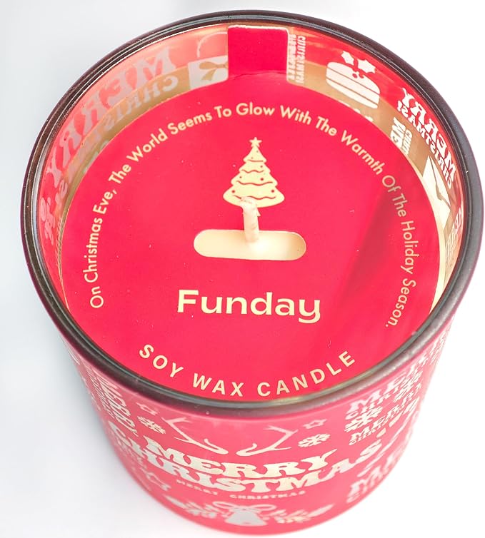 Pandachilla Handmade Cute Dessert Series Cream Flavor Soy Wax Candle Soft Smell 7.58ounces Burn time 40h (Vanilla Cheese Nuts)
