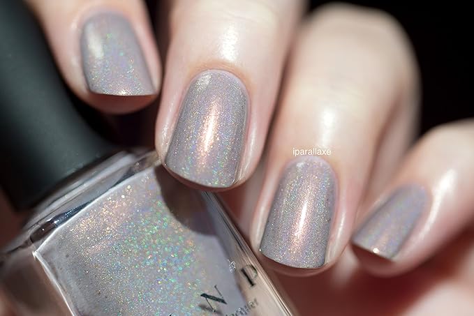 ILNP Long Walks - Shimmery Taupe Holographic Nail Polish