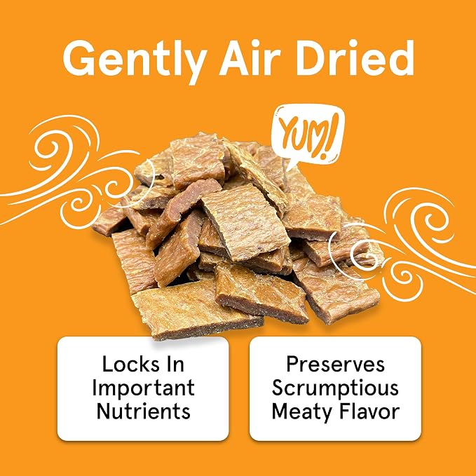 TRMC Real Meat Dog Treats - Three 12oz Bag of Bite-Sized Air-Dried Venison & Chicken Jerky for Dogs - Grain-Free Jerky Treats with 95% Free-Range Venison & Chicken - All-Natural Treats