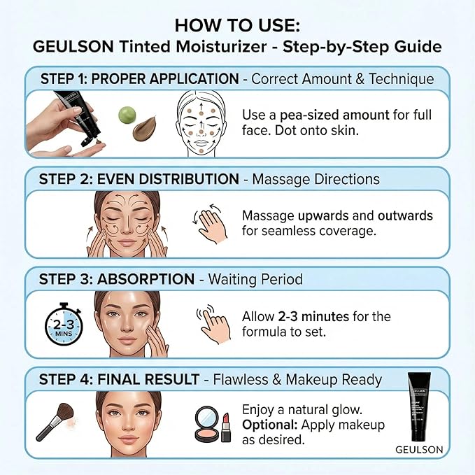 Skincare Intellishe Original SPF 45, Anti-Aging Tinted Sunscreen for Face, Daily Moisturizer with SPF, Anti-Wrinkle with Peptides & Vitamin C, Hydrating Broad-Spectrum Sunscreen Geulson, 1.70oz