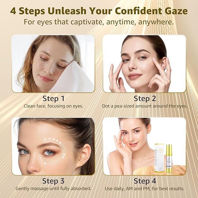 Perfection Eye Tightener & Instant Eye Face Lift Cream | Rapid Tightening for Eye Bags & Fine Lines | Dual-Action Firming + Long-Term Repair | Daily Skin Care | Gifts for Women (0.71fl oz/21ml)