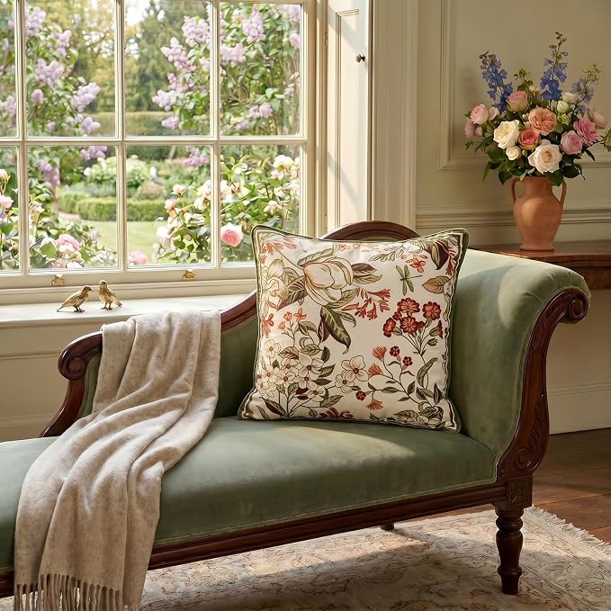 Designer Velvet Throw Pillow Covers,18"x18" Set of 2-Grace A | Pillow Cover,Concealed Zipper Design,Dragonfly Pattern,Sofas,Bedroom,Living Room,Lounge Chairs,All Season Home Decor