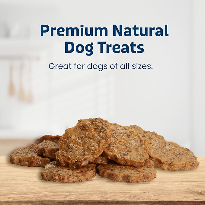 Blue Buffalo True Chews Chicken & Apple Sausage Dog Treats, 12 oz | Real Chicken First, Tender & Chewy, Made in the USA, No Artificial Preservatives