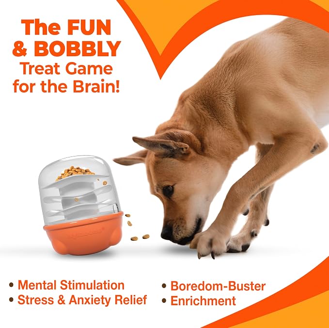 Nylabone Boop-N-Bobble Interactive Puzzle & Dog Treat Toy