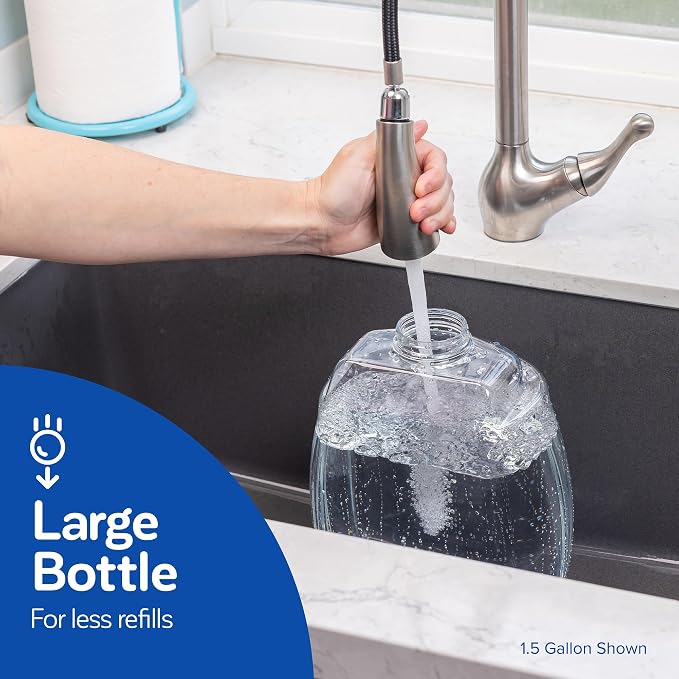 Petmate Pet Cafe Cat and Dog Water Dispenser, 1.5 Gallon, Blue | Bowl for Cats and Dogs, Made in USA