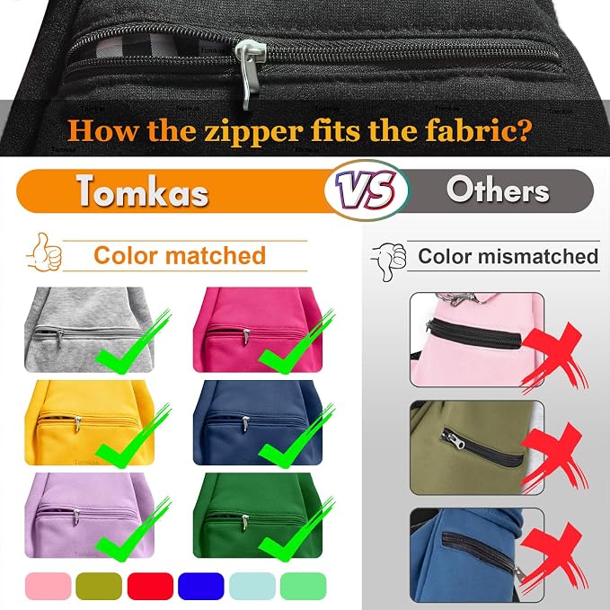 Tomkas Small Dog Cat Sling Carrier Puppy Purse Travel Wrap Soft Crossbody Pet Bag (Black, M - Zip Pocket & Adjust Strap)