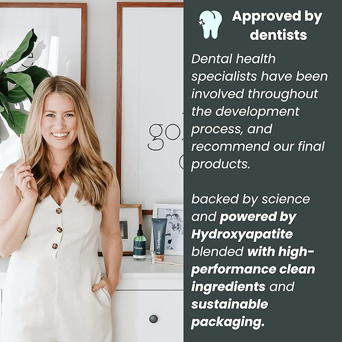 Nudge 10% Nano Hydroxyapatite Toothpaste, Remin+ Formula with Vitamin E, Fluoride-Free, SLS-Free, Helps Remineralize Enamel, Supports Dry Mouth Relief and Sensitive Teeth, Orange, 4.5 oz