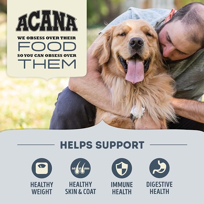 ACANA Grain Free Dry Dog Food Light & Fit Recipe 13lb Bag | Weight Management, High Protein, Made in the USA, Global Quality Ingredients