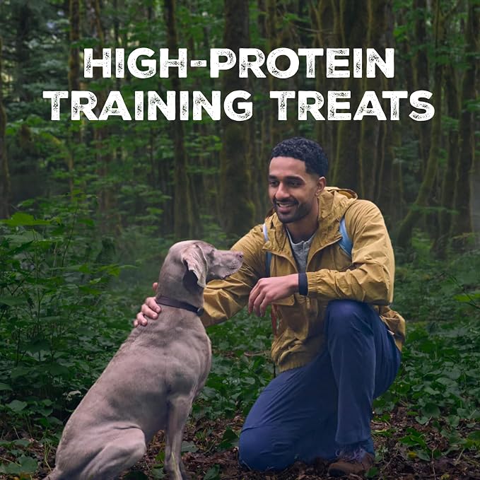 Blue Buffalo Wilderness Wild Bits Salmon Soft & Chewy Dog Treats, 10 oz | Real Salmon #1 Ingredient, High Protein & Grain-Free, Bite-Sized Training Treats Made with Natural Ingredients