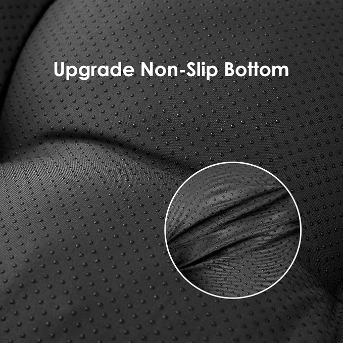 EHEYCIGA Washable XL Dog Beds Large Sized Dog, 44x32 Inch Pet Bed, Charcoal | Plush and Comfy Kennel Pad, Soft Dog Crate Mat, Deluxe Pet Sleeping Mat, Large Bed for Dog Up to 85 lbs