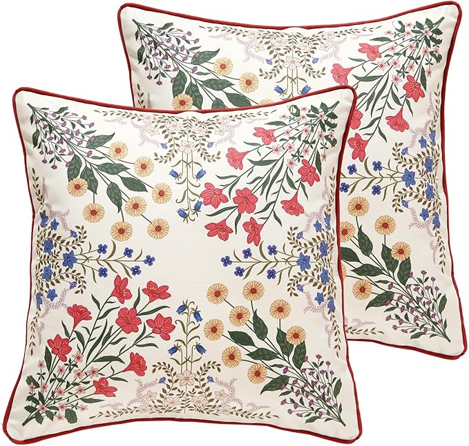 Designer Velvet Throw Pillow Cover,18"x18" Set of 2-Bertina A | Pillow Cover,Concealed Zipper Design,Dragonfly Pattern,Sofas,Bedroom,Living Room,Lounge Chairs,All Season Home Decor