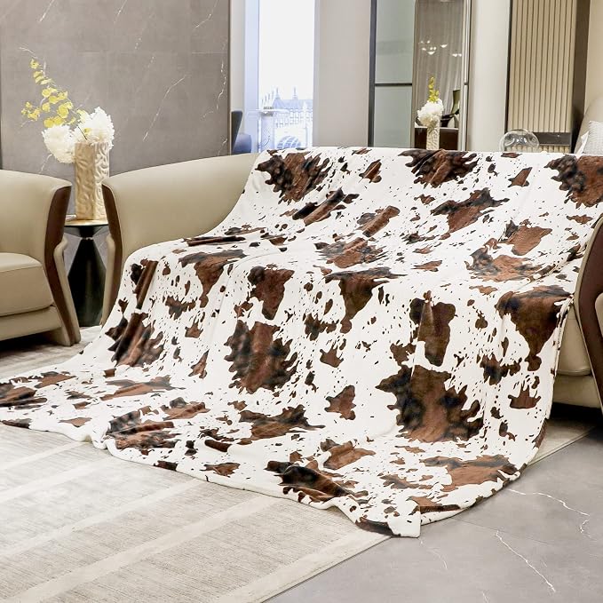 HSEEC Blankets & Throws King Size Soft Fleece Blanket Throw Cozy Blanket for Bed Throw 108x90 Inches