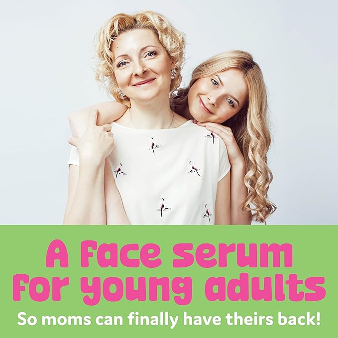 BeYOUtiful Vitamin C Face Serum, Easter Basket Stuffers, Preppy Skin Care for Tweens and Kids, Acne Treatment Brightening Moisturizer for Girls and Boys, 1.35 fl oz, Easter Gifts