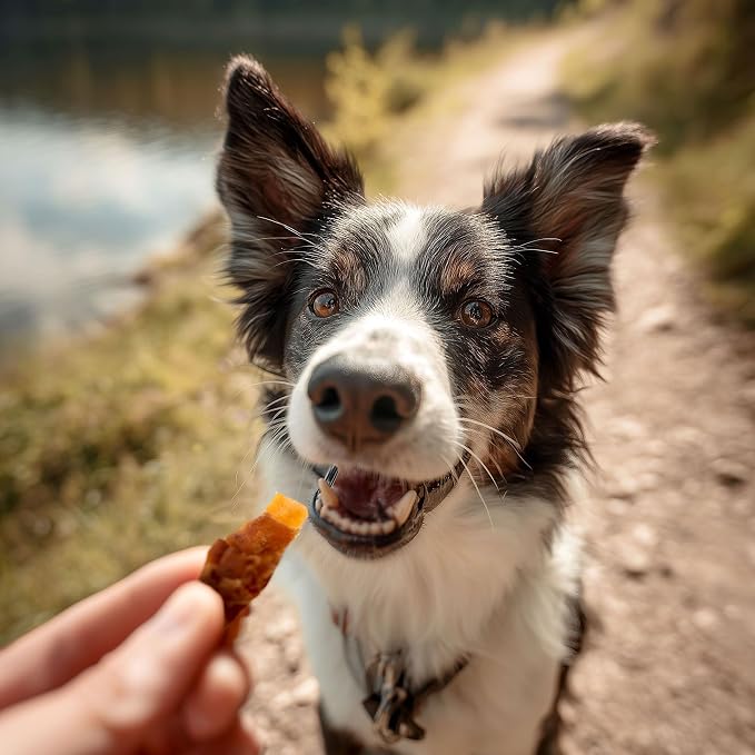 Pet 'n Shape Sweet Potato Chews Jerky Dog Treats - 1 Pound (Pack of 3)