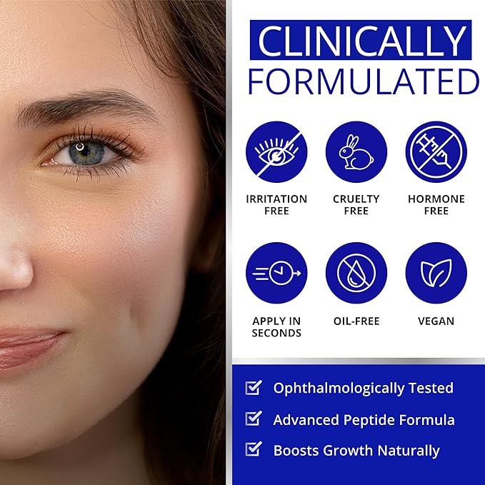 ADVANCED EYEBROW GROWTH SERUM – Eyebrow Serum to Grow Brows - Rapid Brow Growth Treatment - Brow Conditioner & Thickener - Suero para Cejas Crecimiento - Crecimiento de Cejas by DERMAWORKS