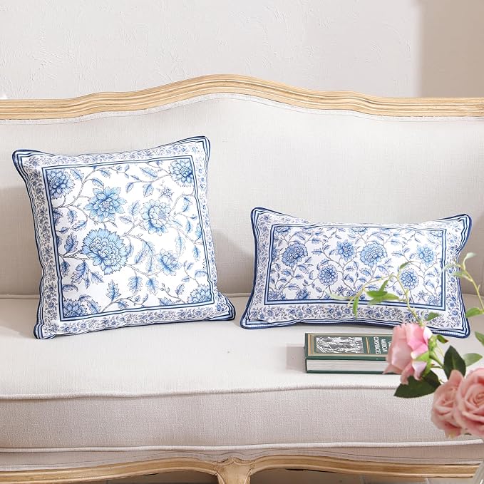 Designer Vintage Velvet Throw Pillow Cover,22"x22"-BlueWilow | Pillow Cover,Concealed Zipper Design,Dragonfly Pattern,Sofas,Bedroom,Living Room,Lounge Chairs,All Season Home Decor