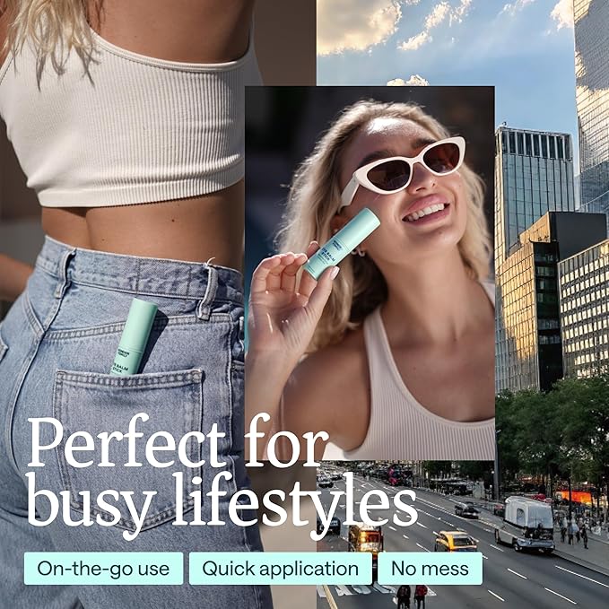 Korean Under Eye Balm Stick - Hydrating Eye Cream for Dark Circles and Puffiness, Wrinkles and Fine Lines - Lightweight Alternative to Serum - Moisturizing Korean Skin Care with Niacinamide, Vitamin E