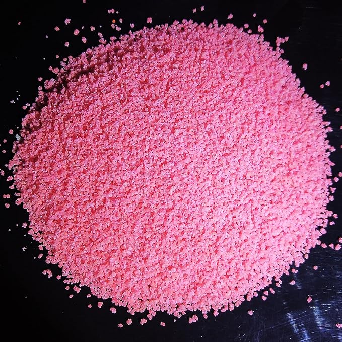 TWINKLING Glow in The Dark Crushed Glass, Broken Glass Glitter, Glow in The Dark Stones Gems Chips for DIY Resin Art Epoxy Crafts, Nail Art, Jewelry Making, Geode Painting, 0.85mm(100g) (Pink)
