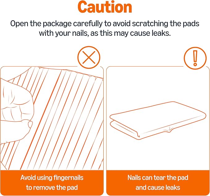 Amazon Basics Disposable Dog Training Pads with 5-Layer Leak-Proof Design, Quick-Dry Surface, Regular, 22 x 22 Inches, 30-Pack