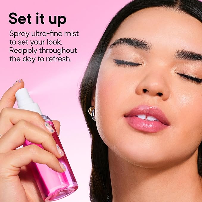 Almay Protect & Set Spray, Hydrating Makeup Setting Spray, Vegan Face Mist, 100, 2.7 fl oz