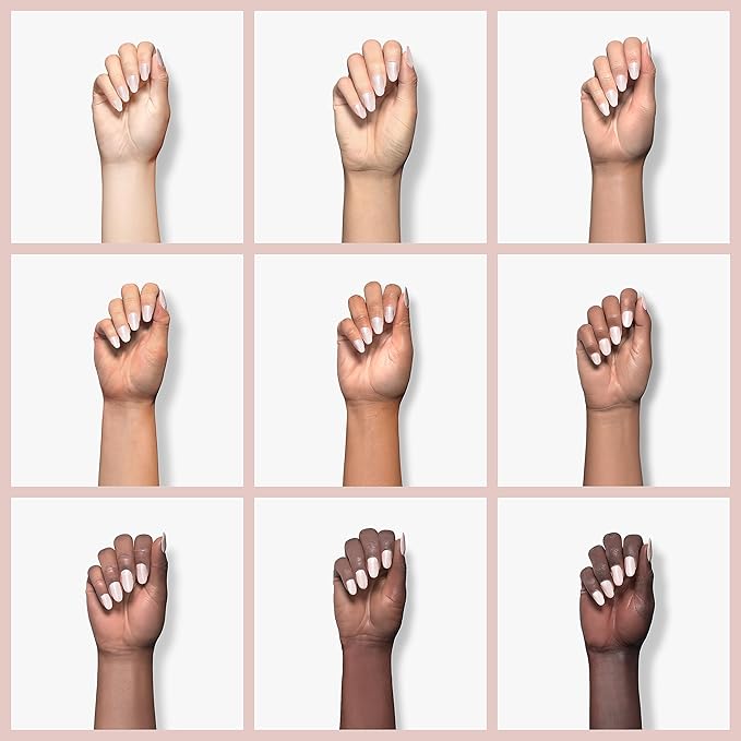 ILNP Rumor Has It - Light Creme Neutral Nude Nail Polish, Subtle Holographic, Chip Resistant, 7-Free, Non-Toxic, Vegan, Cruelty Free, 12ml