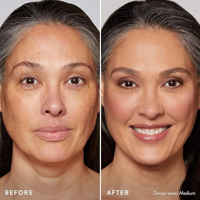 LAURA GELLER Baked Icons Complete Full Face Palette, Medium | All-in-One Makeup Palette with Baked Foundations, Blush, Bronzer, Highlighter, Eyeshadows | Coverage for Mature Skin | Travel-Friendly