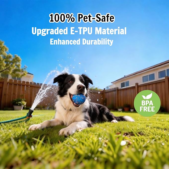 Self-Moving Rolling Dog Ball, Interactive Toy, Rechargeable