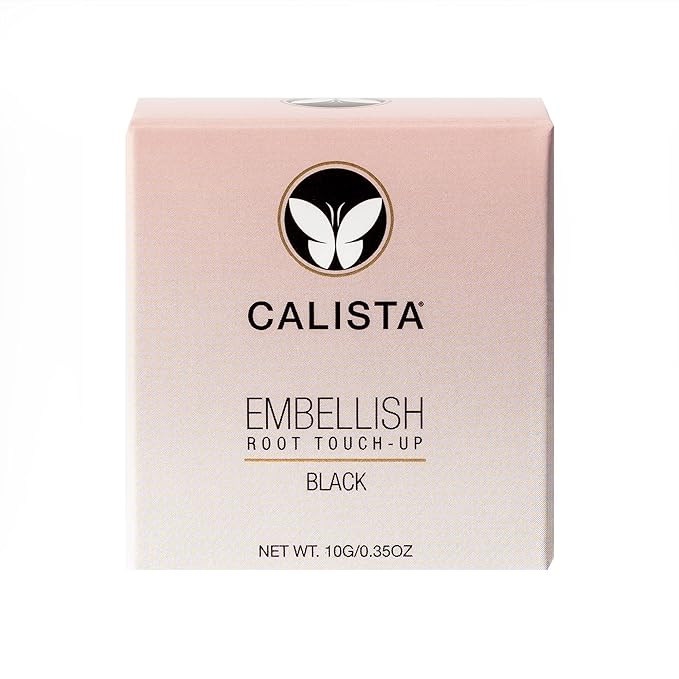 CALISTA Root Touch-Up | Temporary Gray Concealer | Cover Thinning Hair | Water & Sweat Resistant| All Hair Types | 0.35 oz.