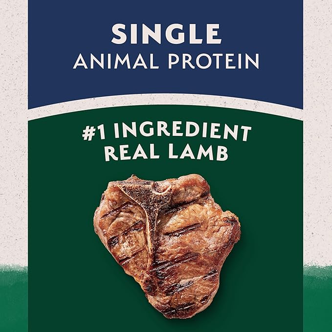 Natural Balance Limited Ingredient Adult Dry Dog Food - Complete Nutrition for Adult Dogs - Wholesome Grains Brown Rice Recipe - Limited Ingredient Formula - 24 lb - Lamb & Brown Rice