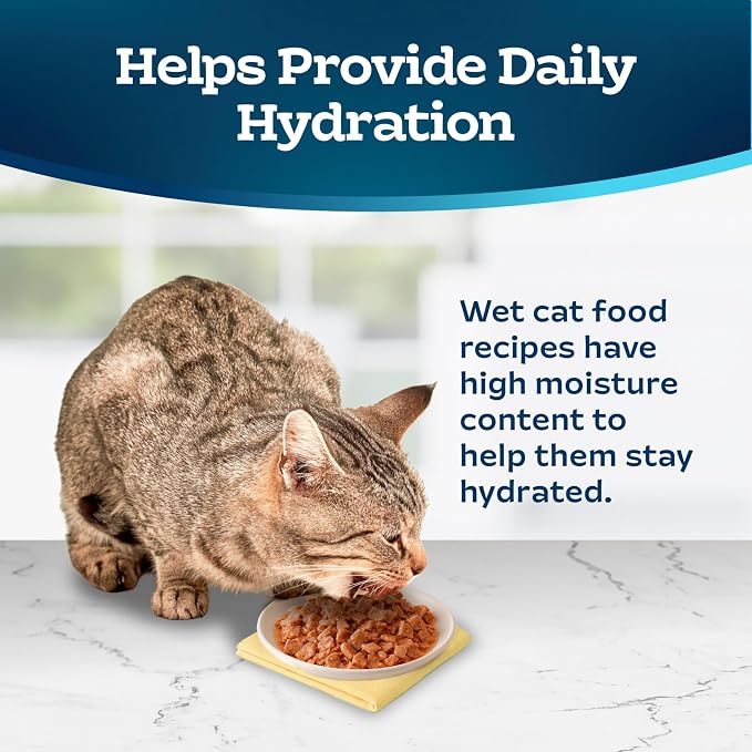 Blue Buffalo Tastefuls Fish & Shrimp Flaked Wet Cat Food, 5.5 oz, 24 ct | Real Fish First, Entrée in Gravy, No Chicken By-Product, Corn, Wheat, or Soy