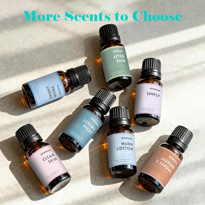 AmaKane Sunset Glow Fragrance Oil, Beach Essential Oil for Diffuser, Summer Fragrance Oil for Candle Making, DIY Soap Making Scents, Diffuser Oils for Home, Aromatherapy Oils, 30ml