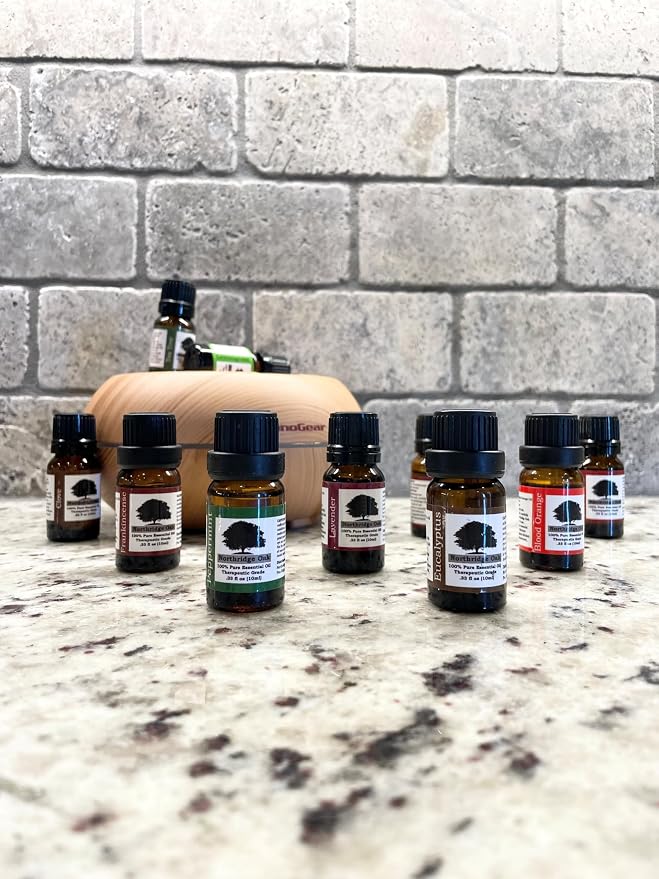 100% Pure, Undiluted Tea Tree Essential Oil - 3 Pack - Therapeutic Grade Melaleuca alternifolia Vitality-Boosting Tea Tree Oil for Aromatherapy