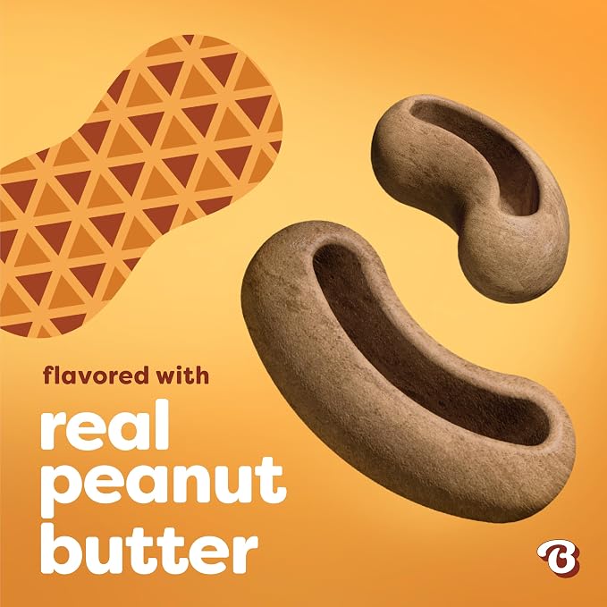 Benebone Tongue Twister & Peanut Butter Treat Pod Refill 2 Pack, Dog Treats, 9 Count