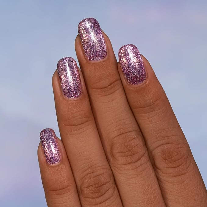 ILNP Frosted Rose - Icy Rose Ultra Metallic Nail Polish
