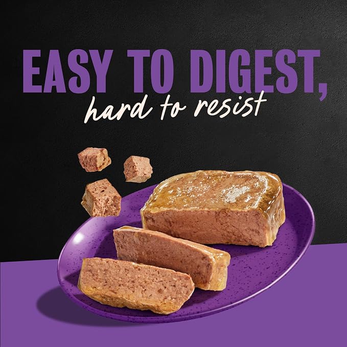 Cesar Classic Loaf Wet Dog Food, Farmer's Selects, 3.5 oz, 12 Count, 2-Pack | Made in USA, Grilled Chicken & Top Sirloin flavors, real chicken or beef #1 ingredient, easy peel trays, complete & balanced