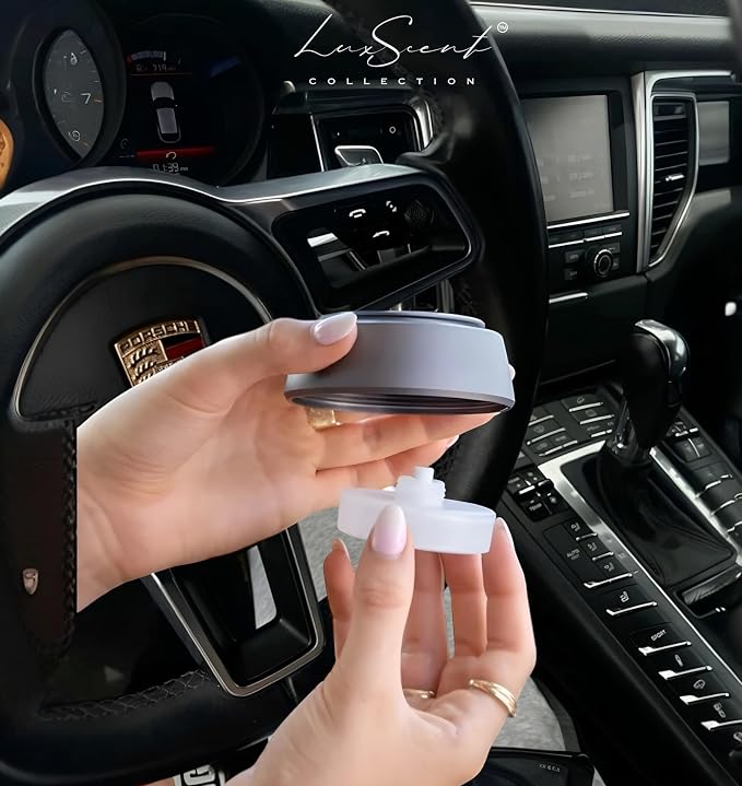 Aroma Car Diffuser Cartridge Scent Oil 20ML Compatible with All Ultrasonic Premium Car Diffusers - Luxury Hotel Fragrance - Aromatherapy - Air Freshener Ideal for Cars, Trucks & More (Aqua)
