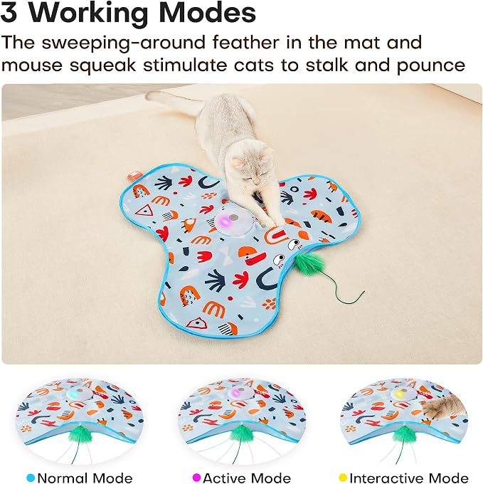 Potaroma Hide and Seek Interactive Cat Toys