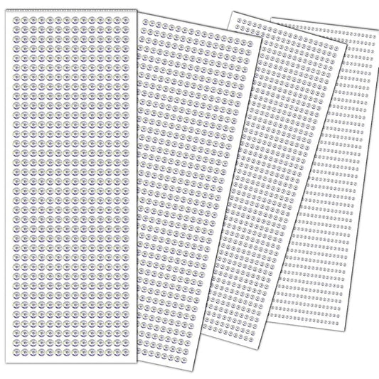 Face Gems Eye Jewels Rhinestones Crystals Stickers 3/4/5/6mm with Rhinestones Stickers for Face, Stick on Body Jewels Makeup Glue for Face Eye Hair Nails Make up and Craft Decor 3090PCS