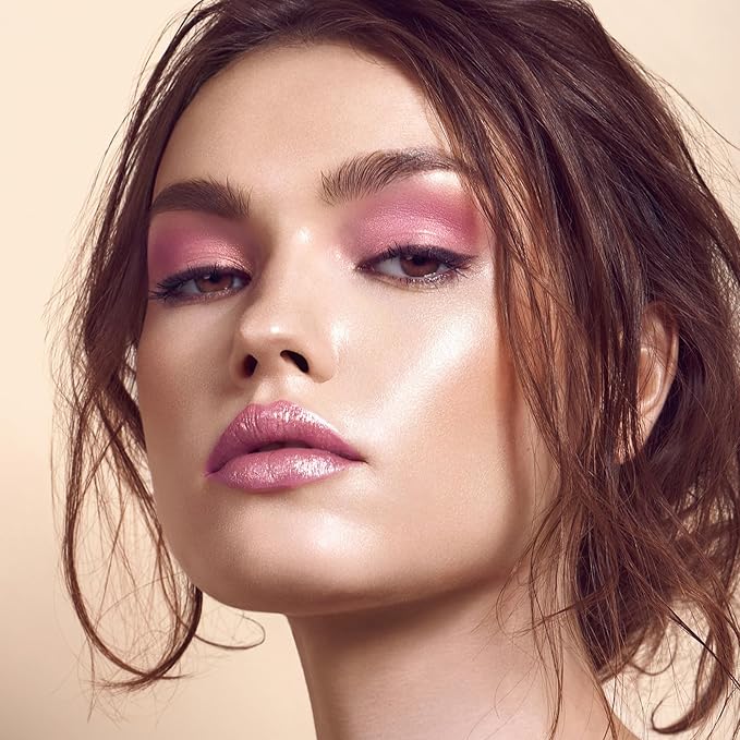 Boobeen Glitter Lipstick for Women Metallic Lip Stick Sparkling Shine Lip Makeup, Bold Smooth Lip Color High Pigment Long Lasting, Creamy Lipstick Full Coverage