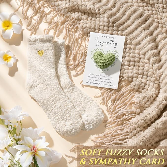 Sympathy Gifts for Loss of Loved One, Condolences Gift Baskets Grief Gifts | Memorial Bereavement Gift Ideas for Loss of Mom Dad, Hug In A Box Miscarriage Gifts for Mothers Thinking of You Care Package