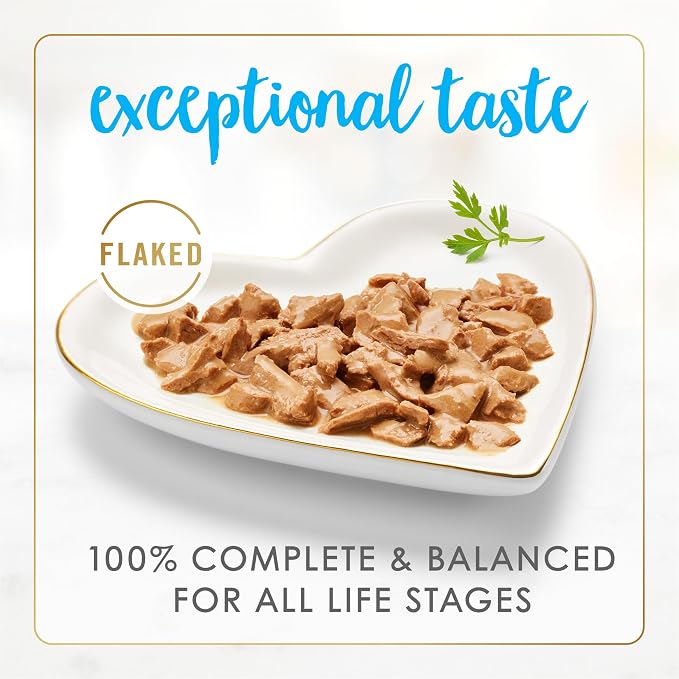 Purina Fancy Feast Wet Cat Food Flaked Tuna Feast - (Pack of 24) 3 oz. Cans