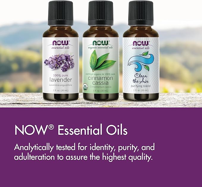 NOW Essential Oils, Wintergreen Oil, Stimulating Aromatherapy Scent, Steam Distilled, 100% Pure, Vegan, Child Resistant Cap, 1-Ounce