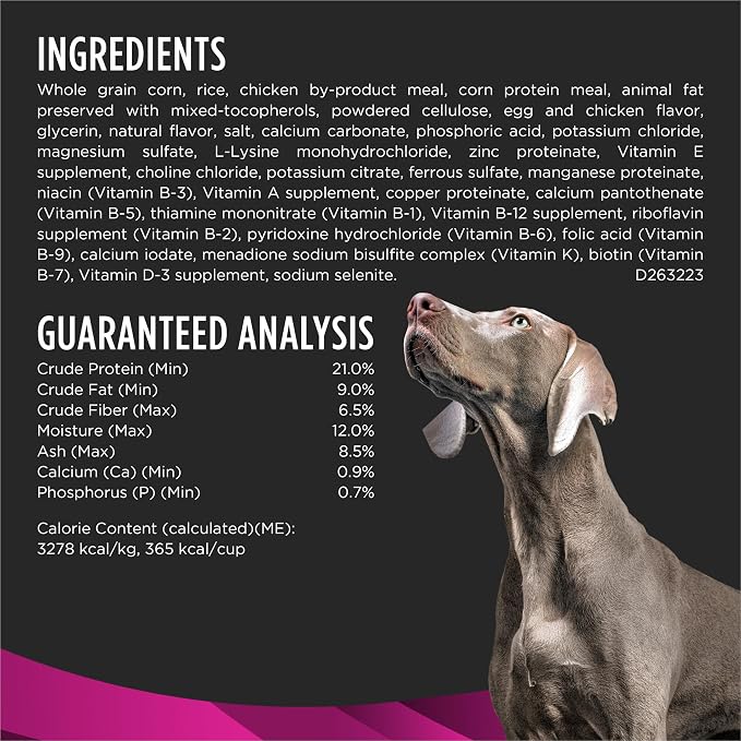 Pro Plan Veterinary Diets Purina UR Urinary Ox/St Canine Formula Dog Food Dry Kibble - 25 lb. Bag