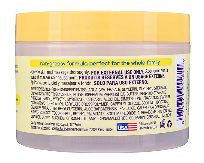 Baby Magic Creamy Whipped Butter, Soft Powder Scent, Helps Keep Skin Feeling Healthy and Baby Soft, Hypoallergenic, 8.4 fl oz.