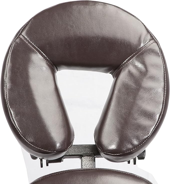 Master Massage Bedford Adjustable Portable Folding Full Body Massage Chair, Coffee, 11" x 14" x 39"